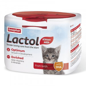 BEAPHAR LACTOL MILK KITTEN piena aizvietotājs kaķēniem 250g